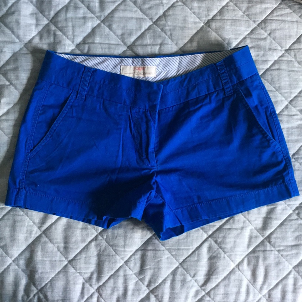 J.Crew Bright Blue Chino Shorts (2)